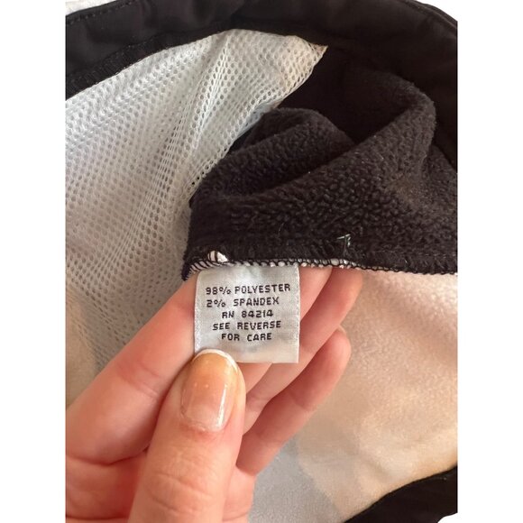 Denali White & Black Fleece-Lined Full Zip Jacket Women's Size S - Picture 5 of 6